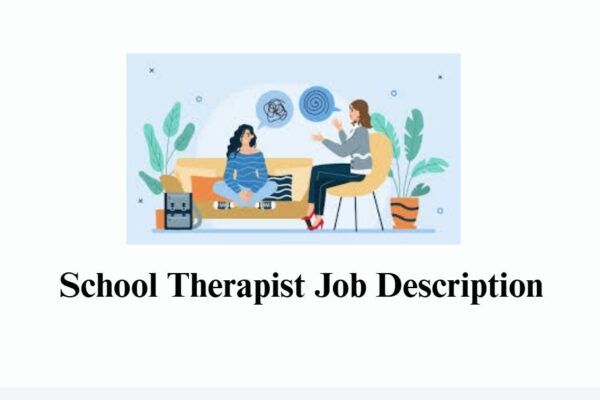 School Therapist Job Description
