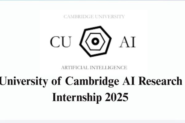 University of Cambridge AI Research Internship 2025
